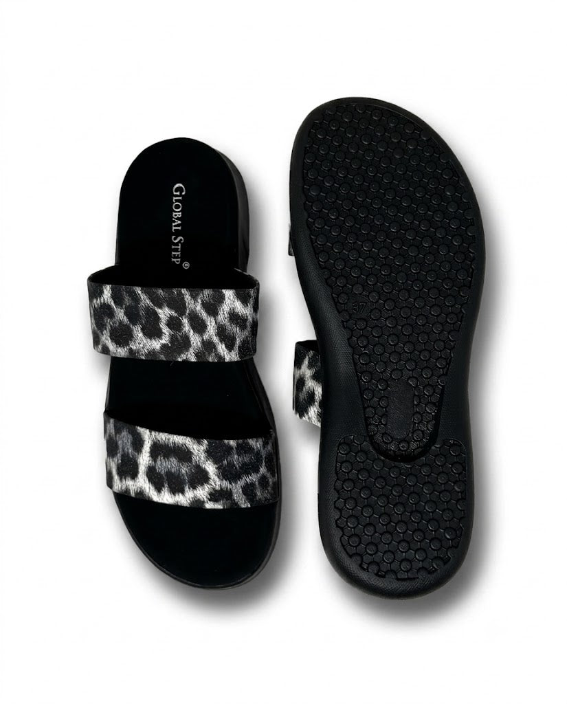 Leopard Platform Sandals