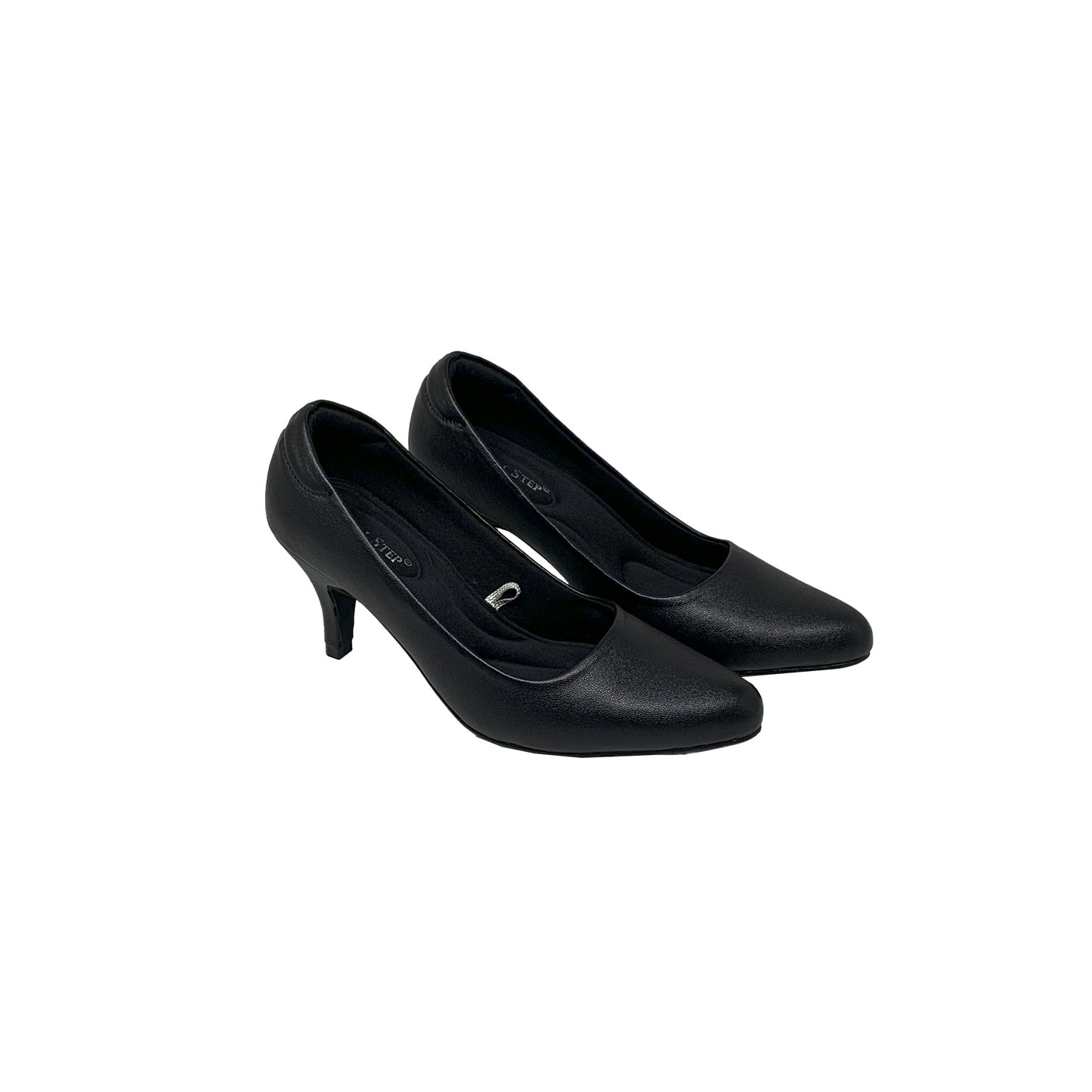 Matte Black Heels