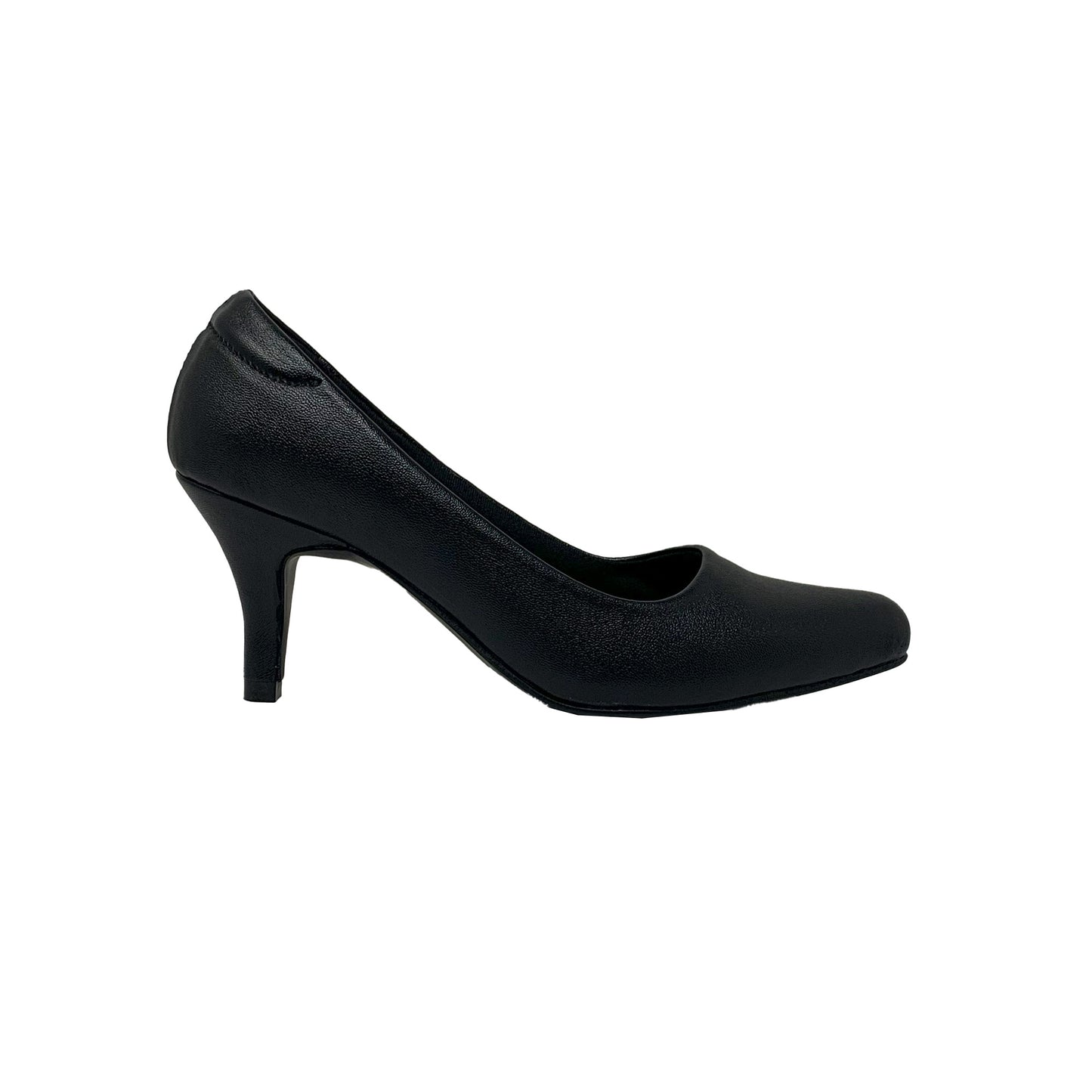 Matte Black Heels