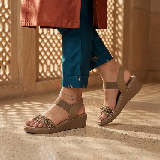 ShineEase Wedge Sandals