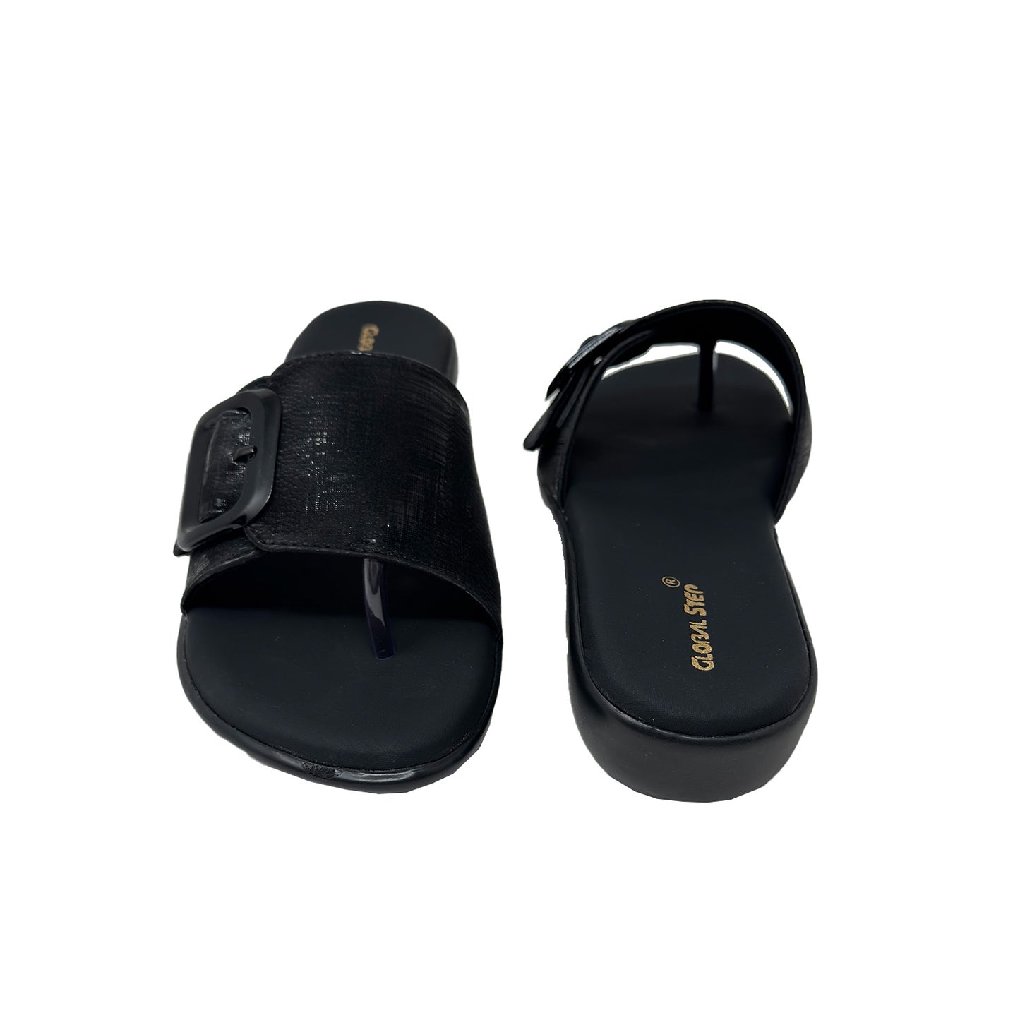 UrbanEase Buckle Comfort Slides