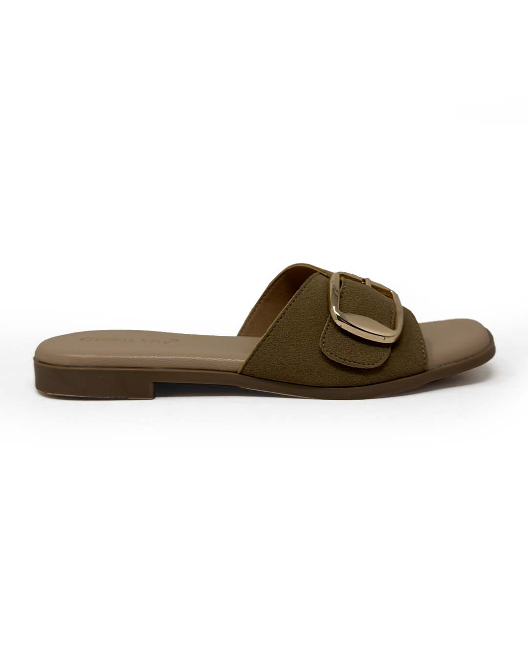 Classic Buckle Slide Sandals