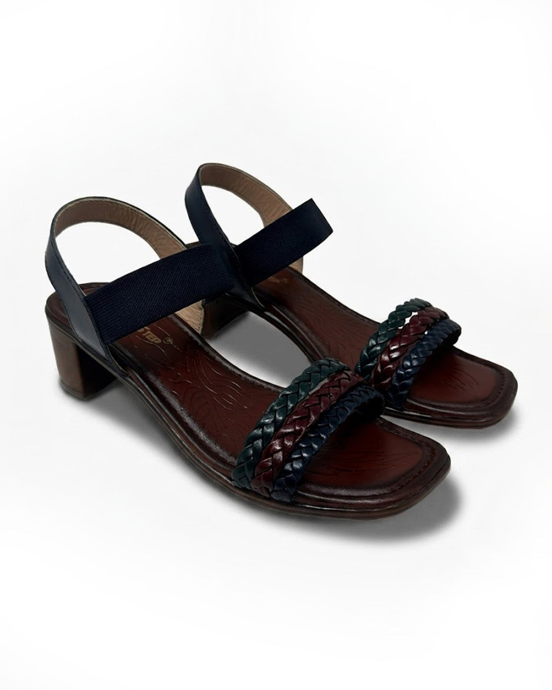 Posh Weave Block Heels