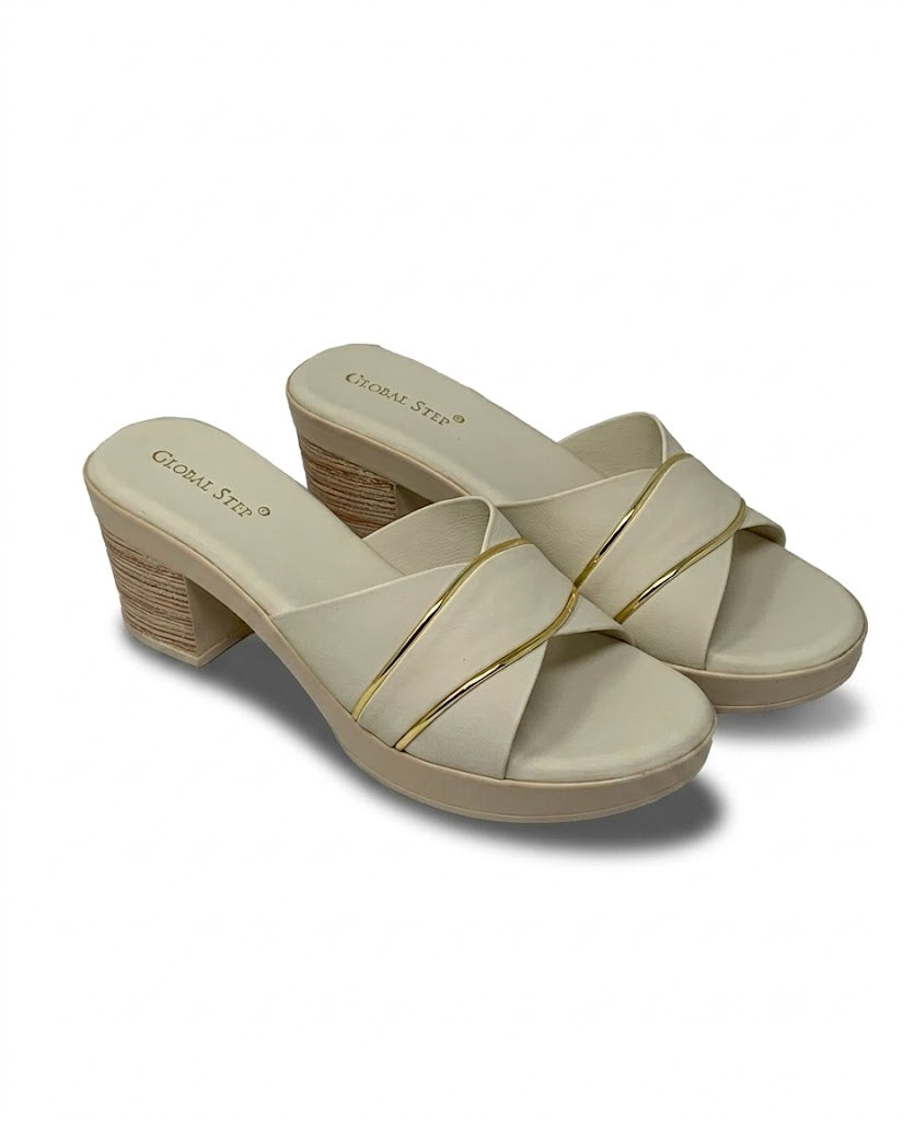Luxe Stride Block Heels