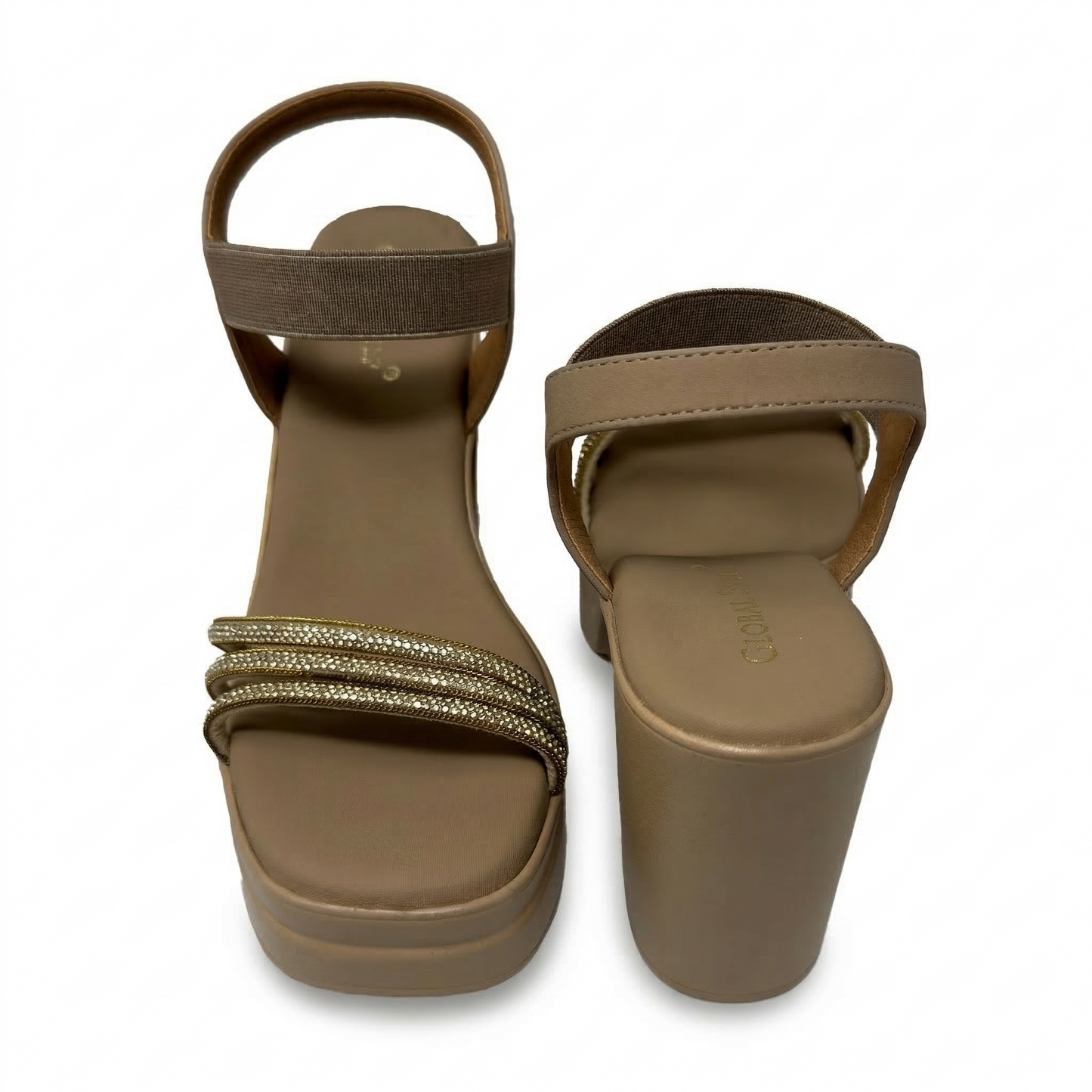 Elara Rhinestone Heels