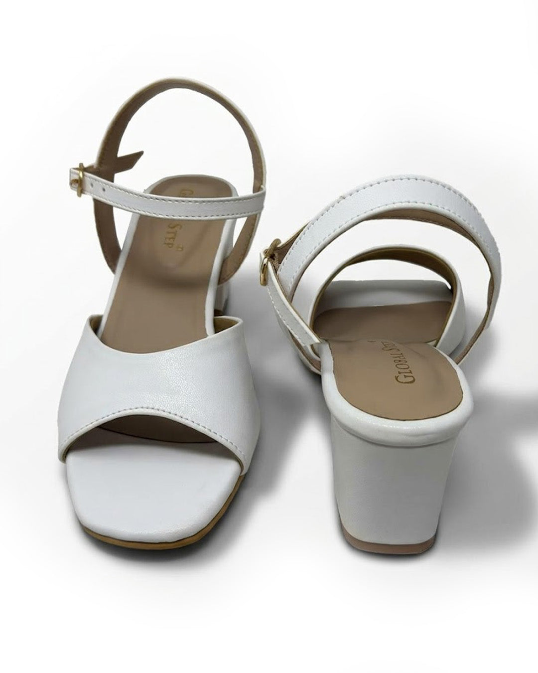 Faux Leather Heels