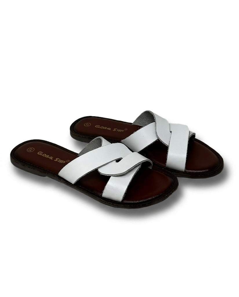 Posh Cross Strap Flats