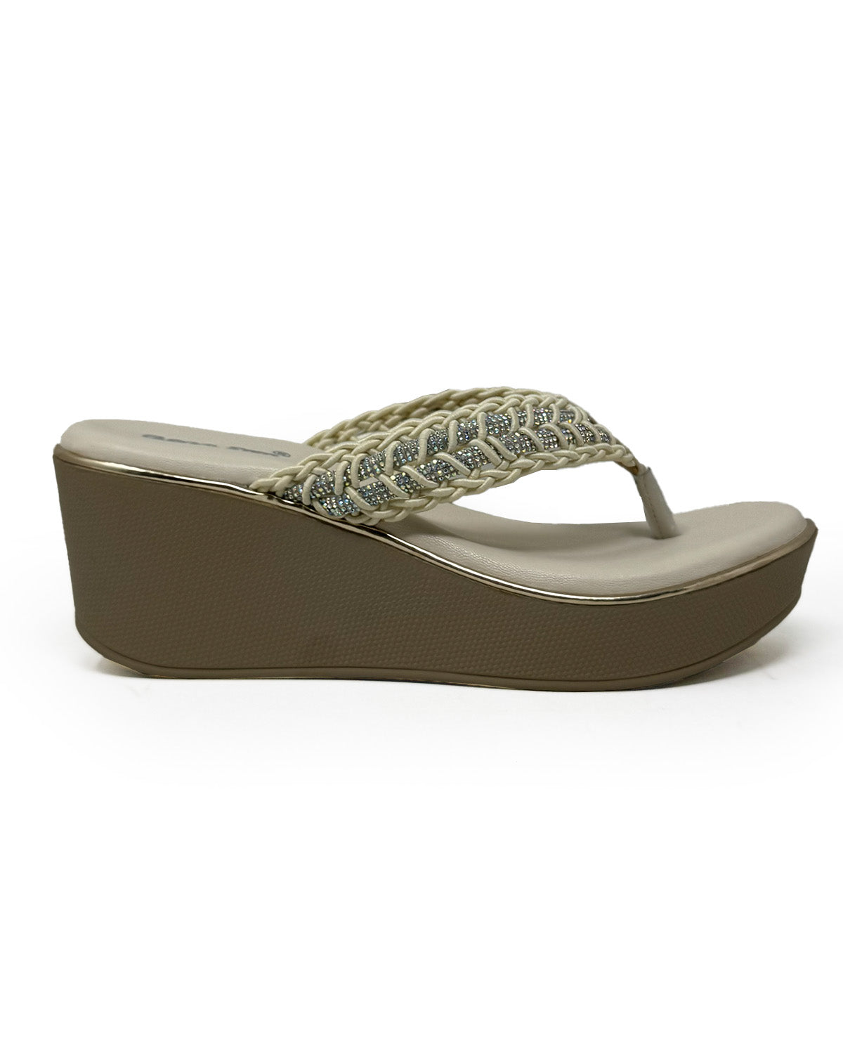 Braided Luxe Wedge Heels