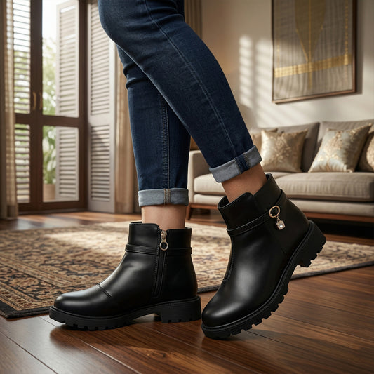 CharmLock Ankle Boots