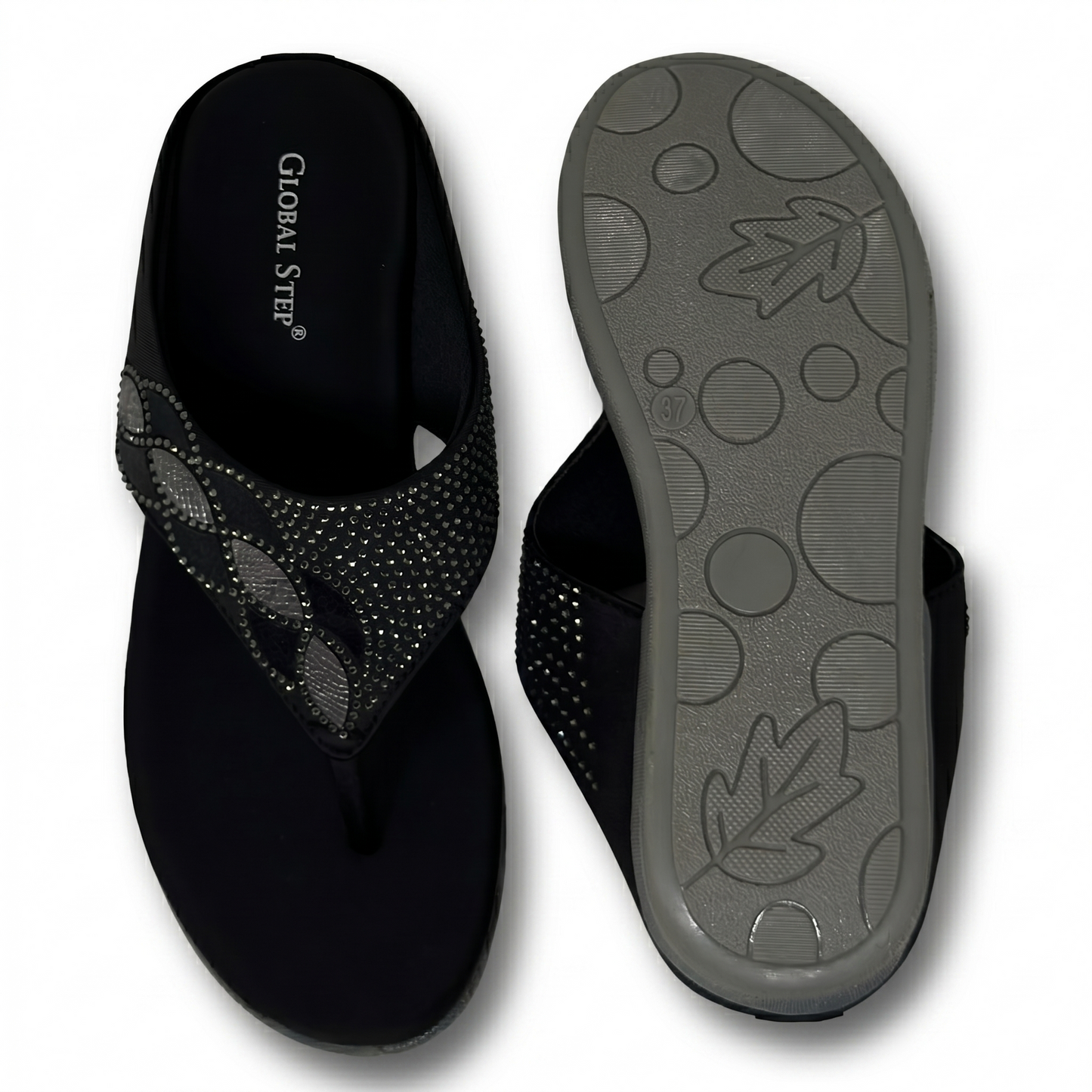 Orniva Embellished Fabric Flats