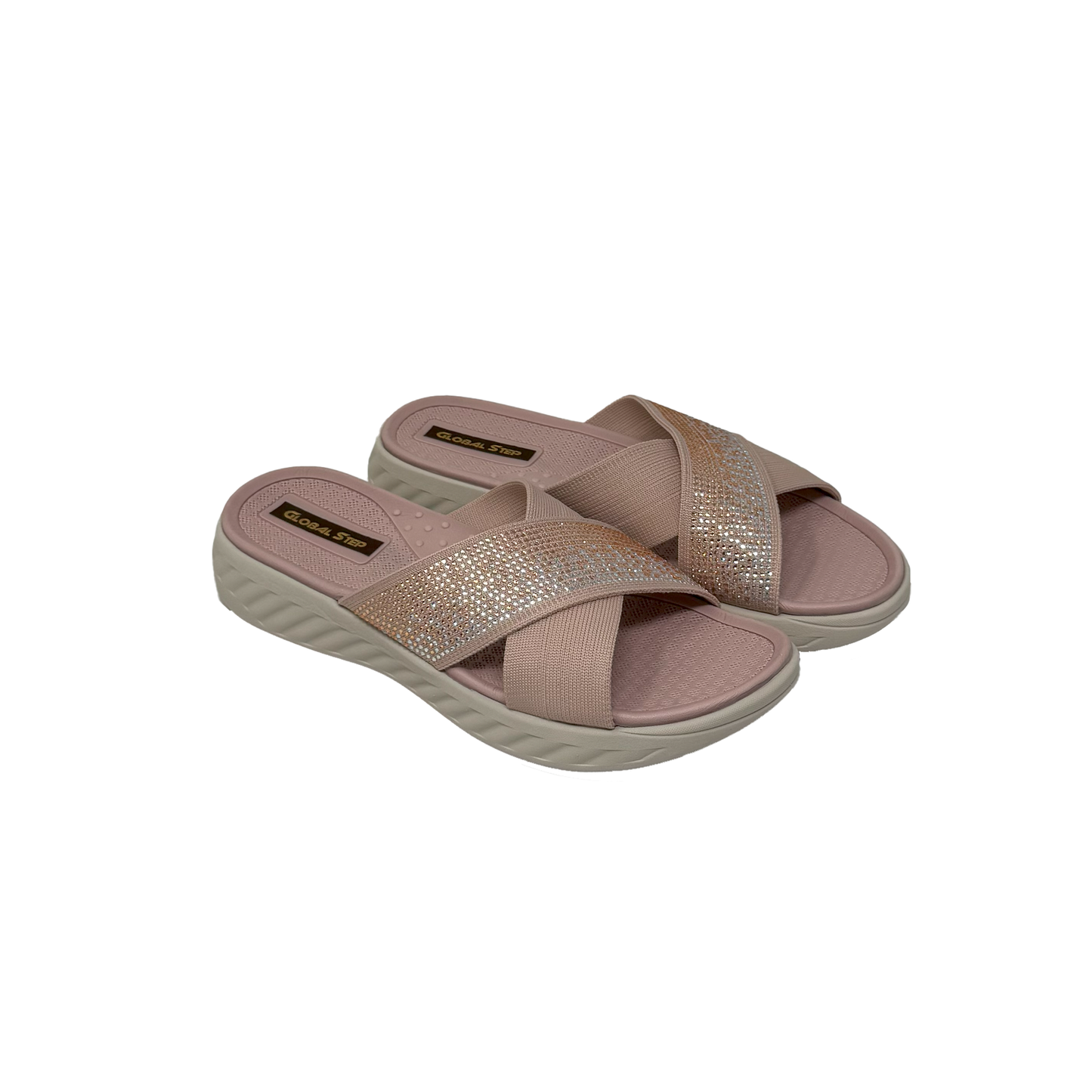 Cross-Strap Slip-On
