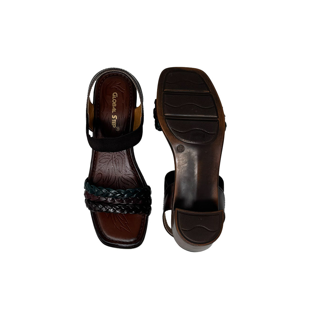 Posh Weave Block Heels