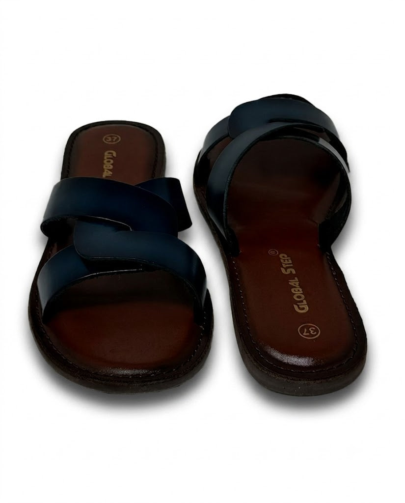 Posh Cross Strap Flats