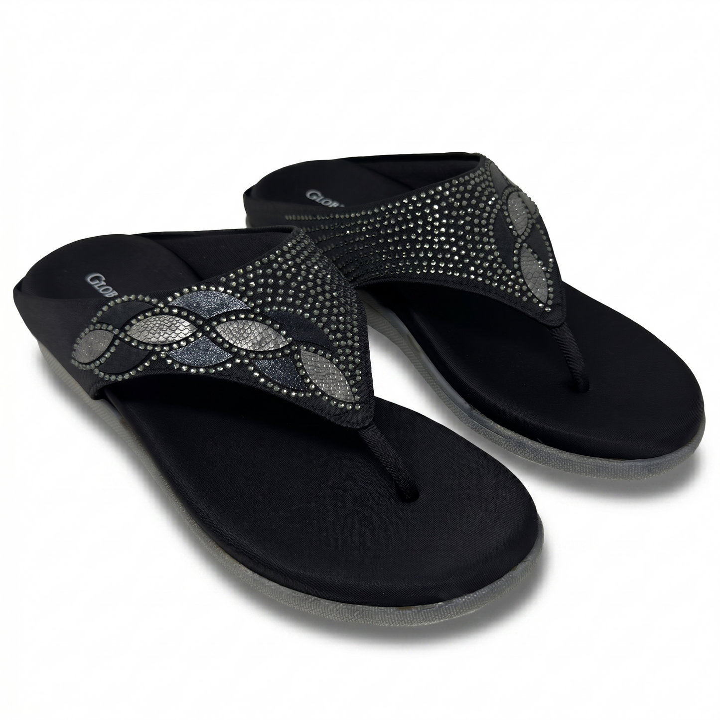Orniva Embellished Fabric Flats