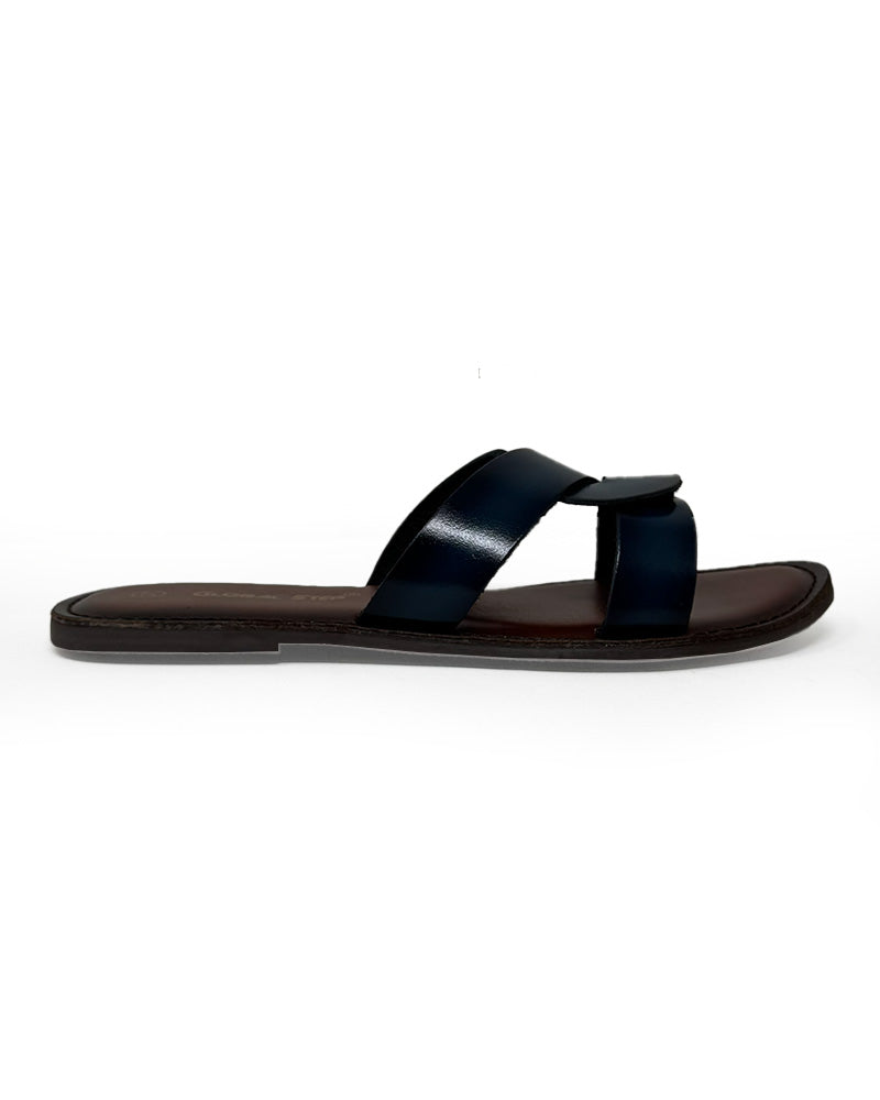 Posh Cross Strap Flats