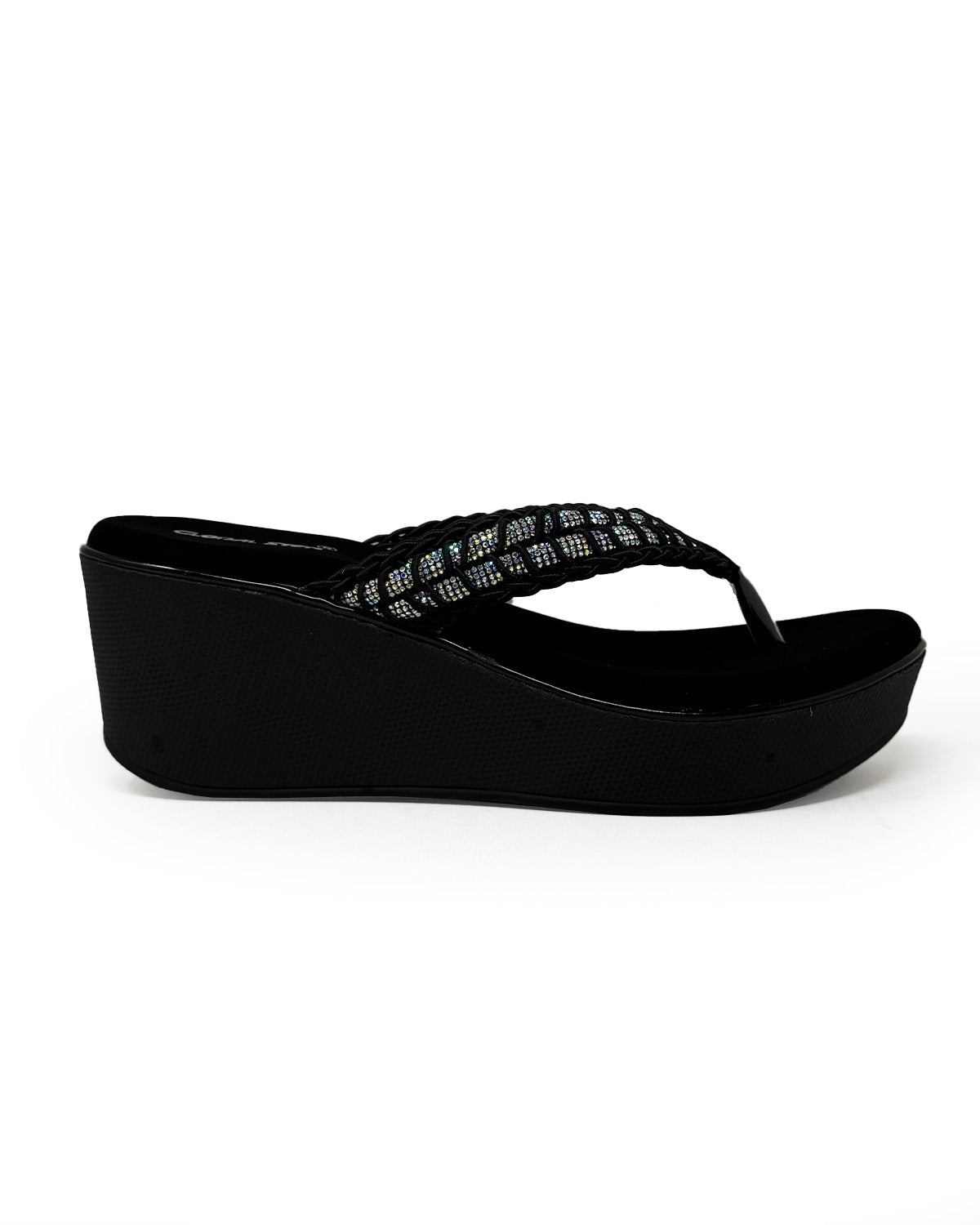 Braided Luxe Wedge Heels
