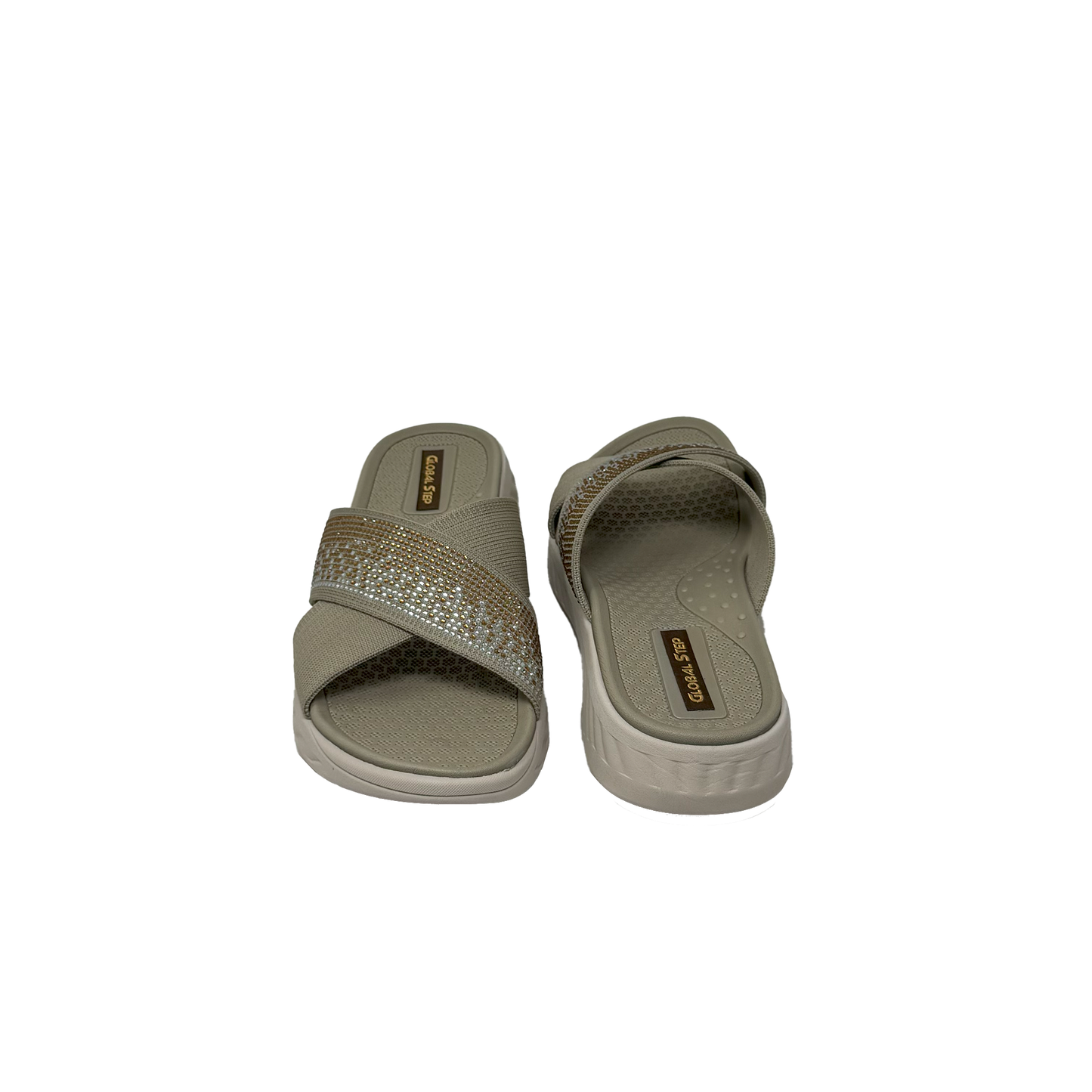Cross-Strap Slip-On