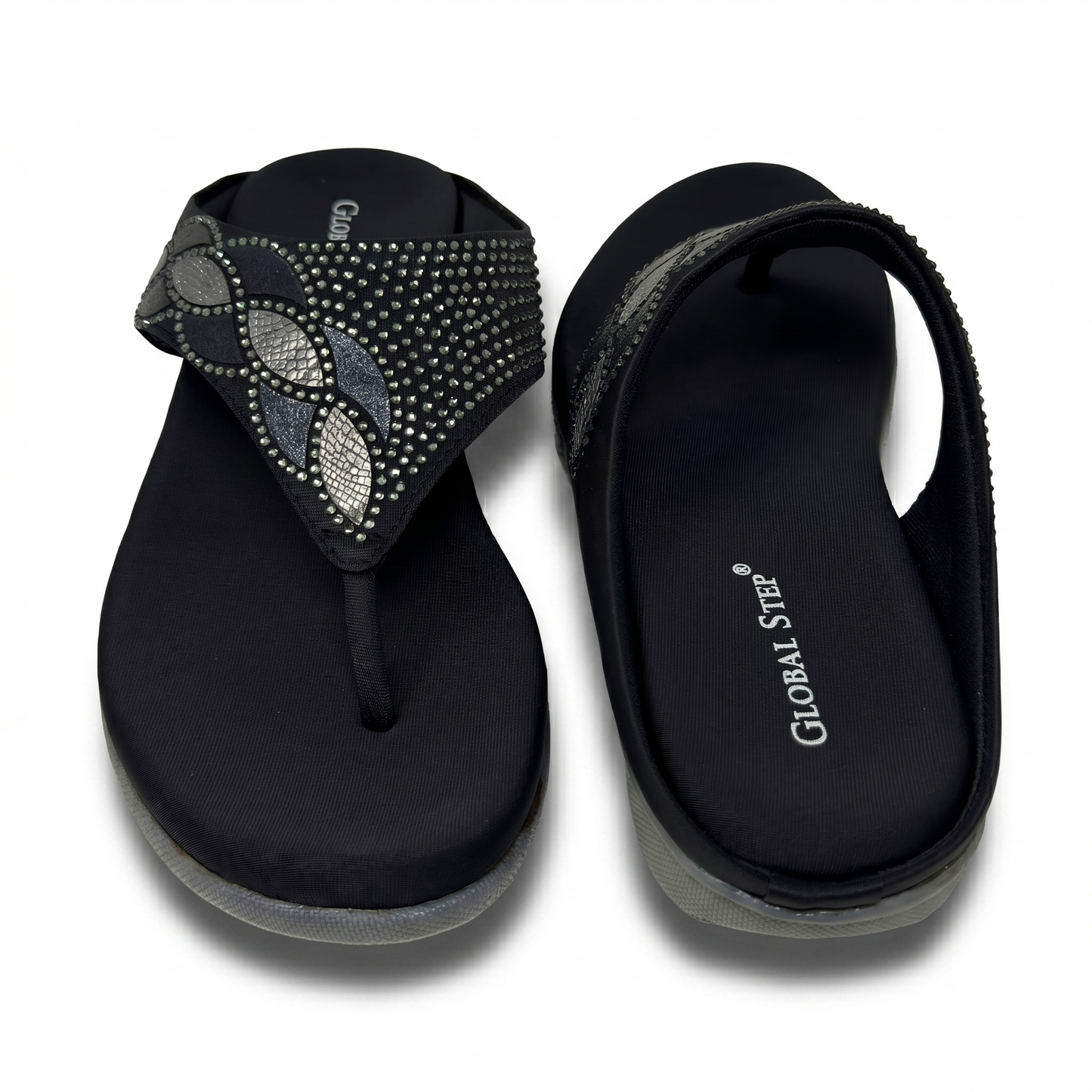 Orniva Embellished Fabric Flats