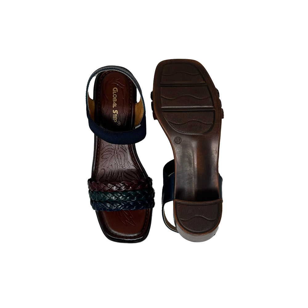 Posh Weave Block Heels