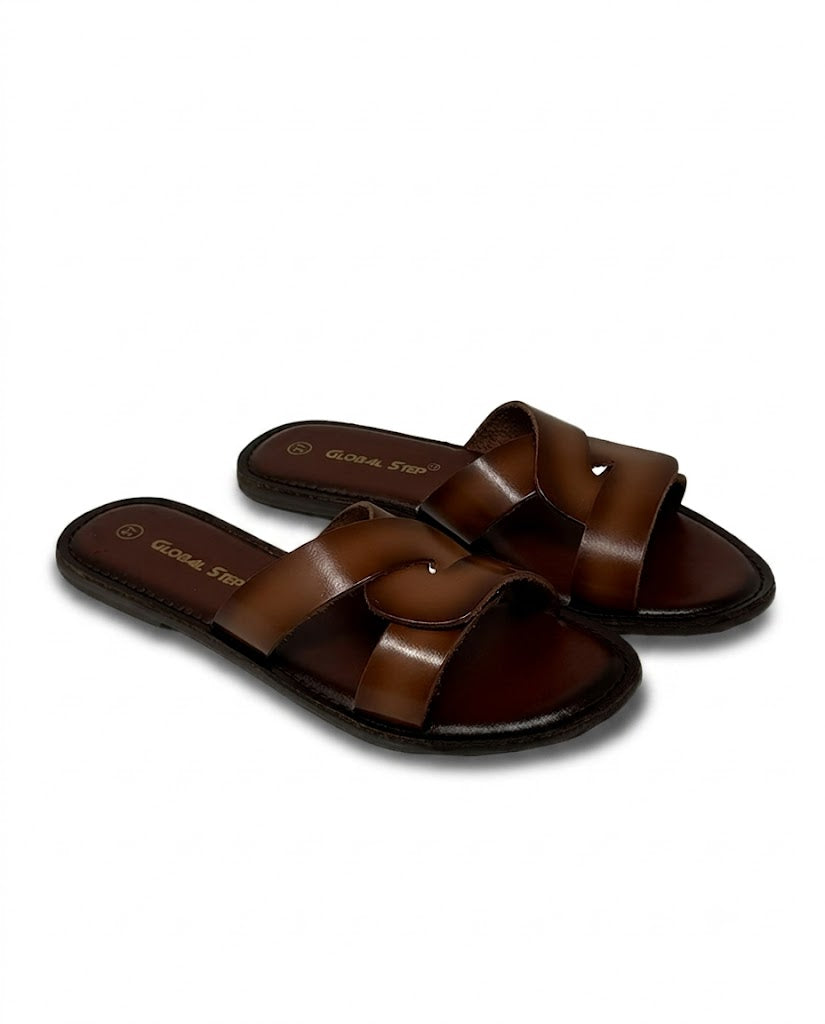 Posh Cross Strap Flats
