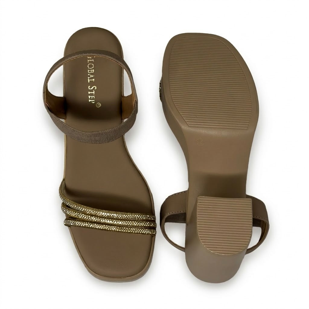 Elara Rhinestone Heels