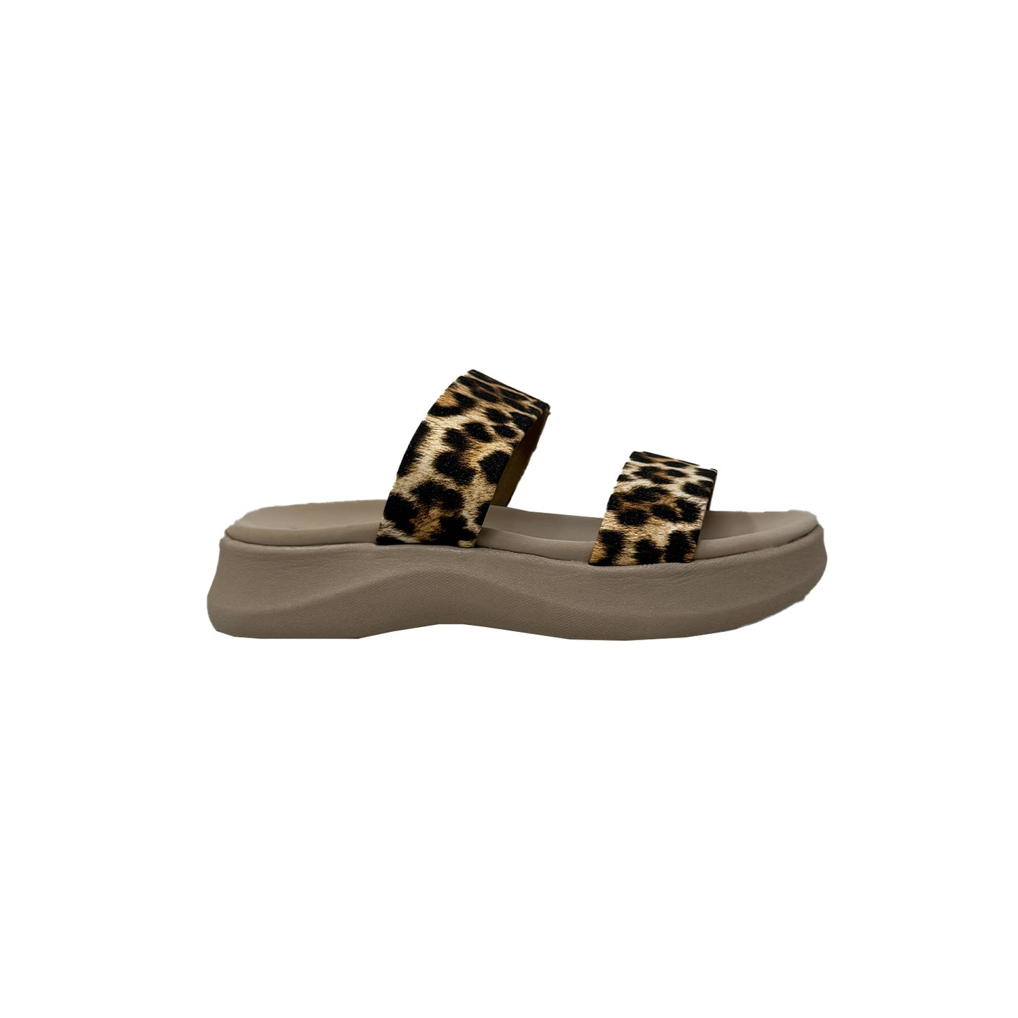 Leopard Platform Sandals