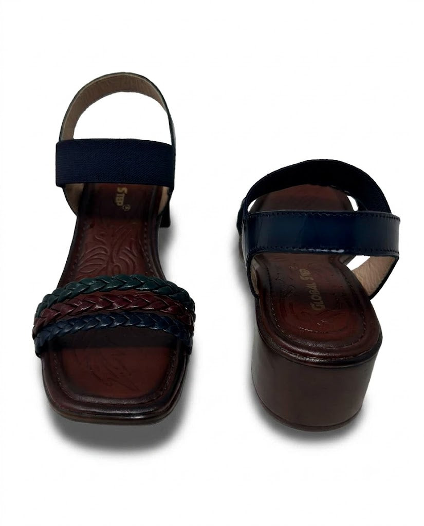 Posh Weave Block Heels