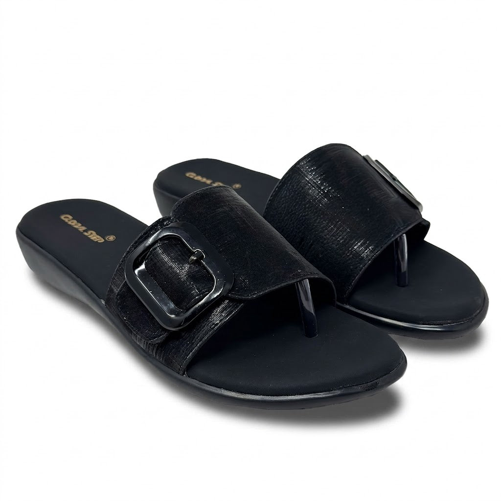 UrbanEase Buckle Comfort Slides