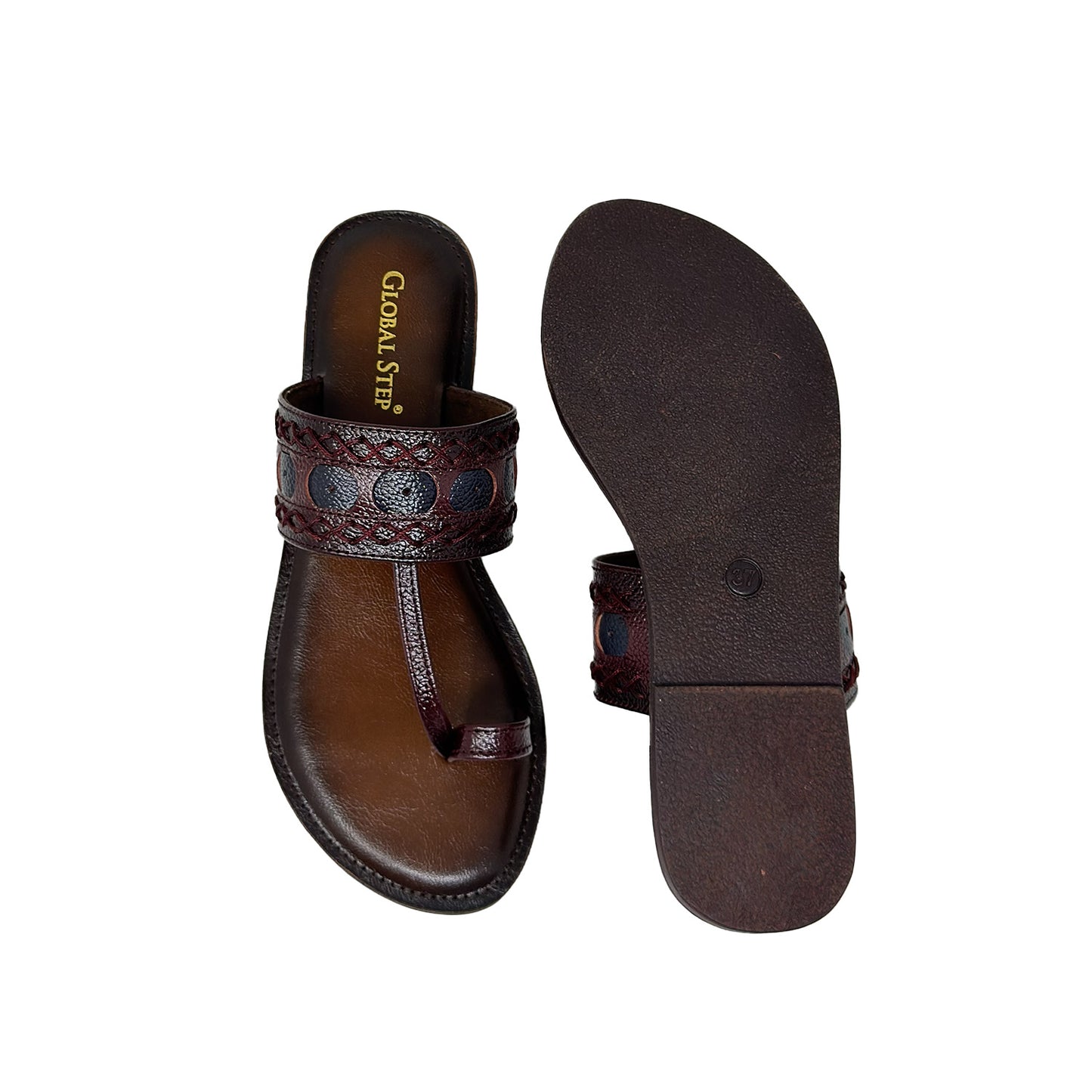 Posh Heritage Toe-Ring Flats
