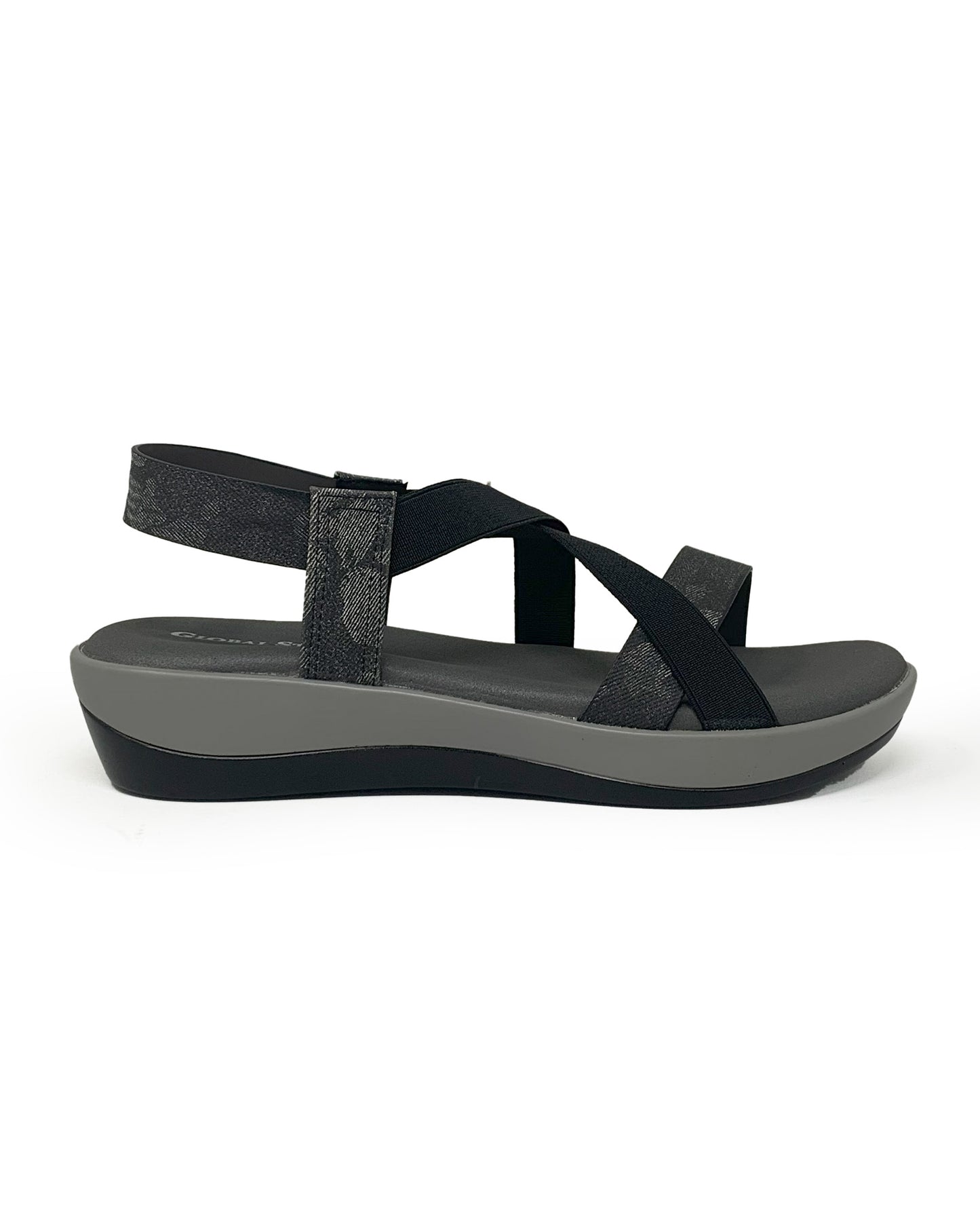 Modern criss-cross sandals