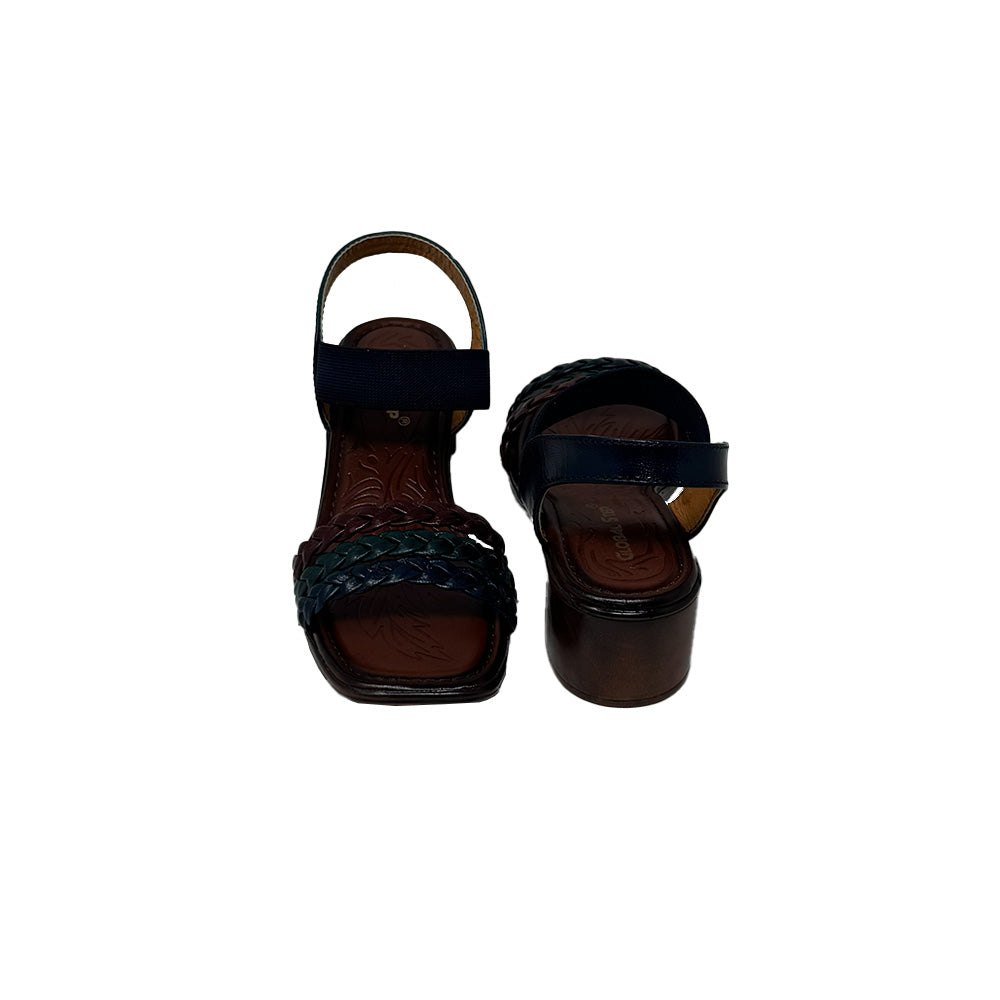 Posh Weave Block Heels