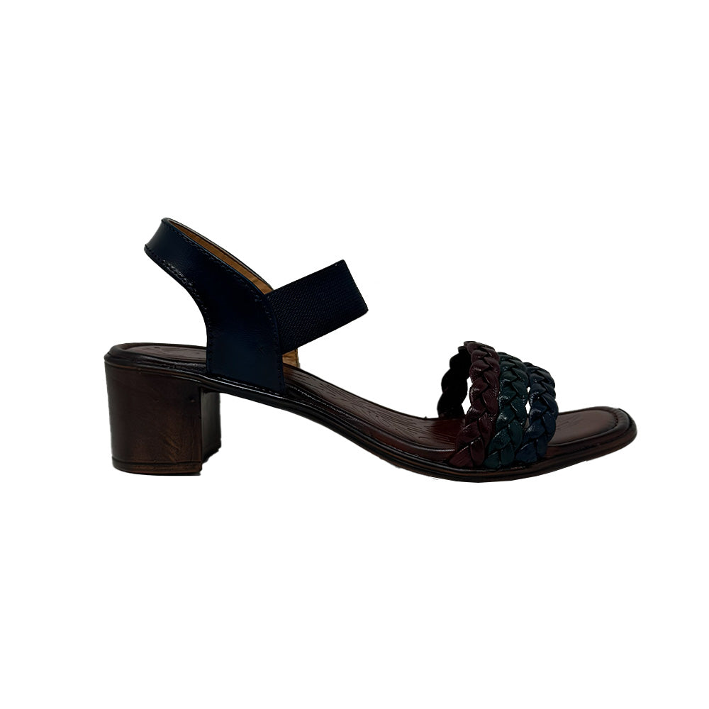 Posh Weave Block Heels