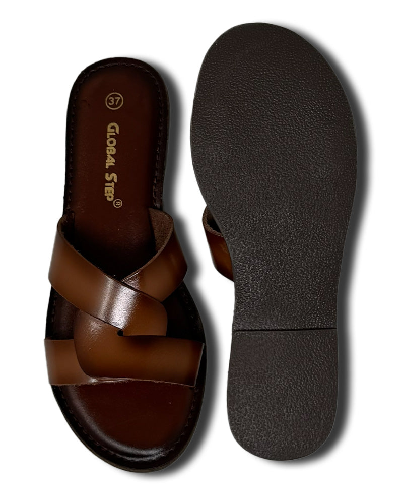 Posh Cross Strap Flats