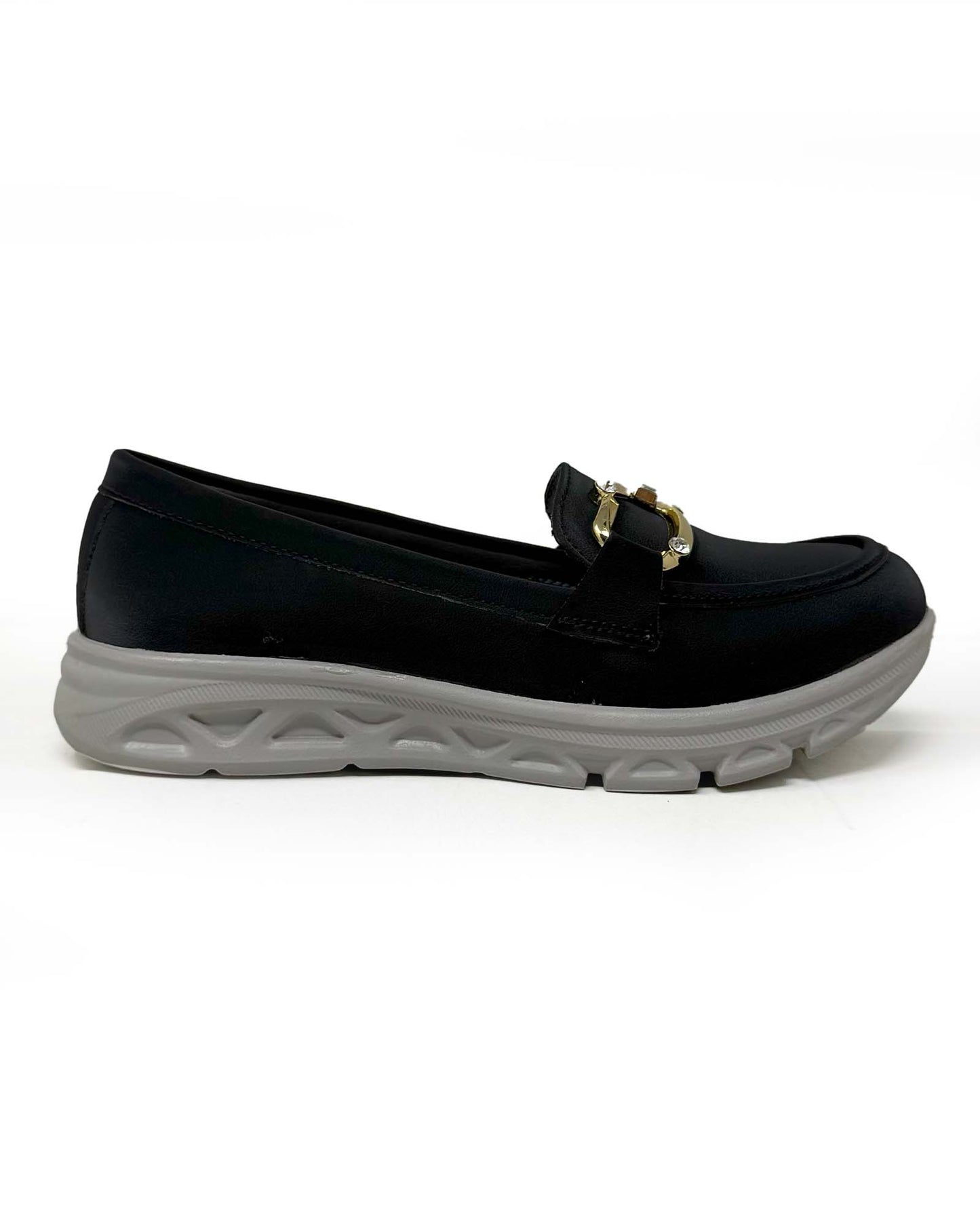 Buckled Glam Loafers