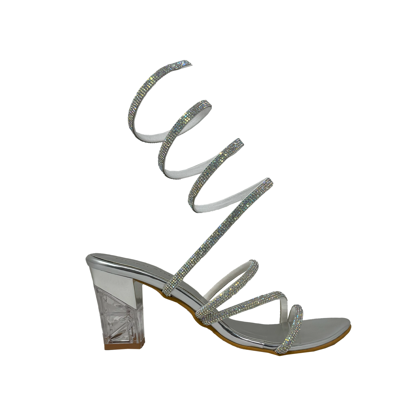 Crystal Wrap Heels