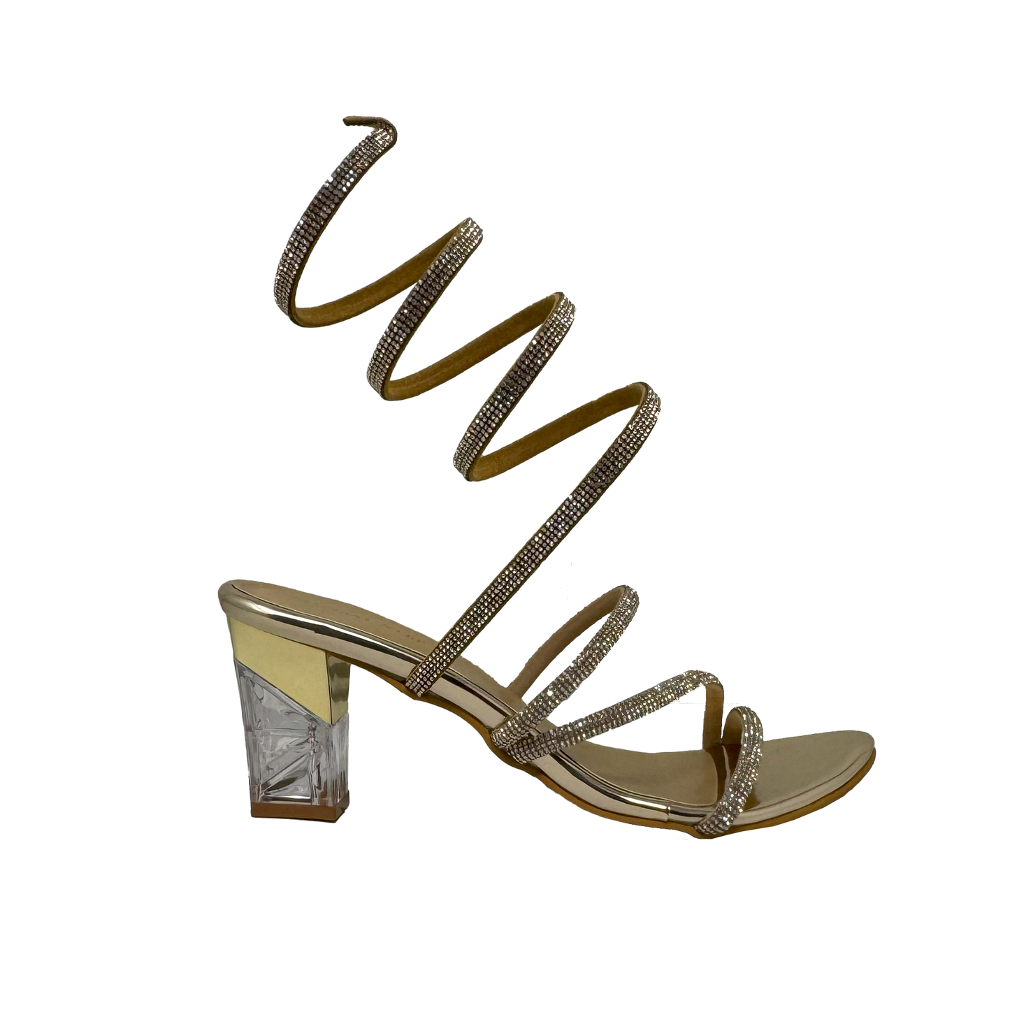 Crystal Wrap Heels