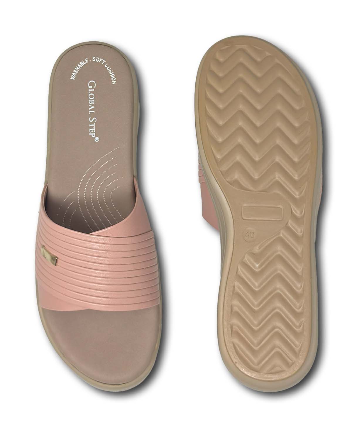 Pink Platform Slides