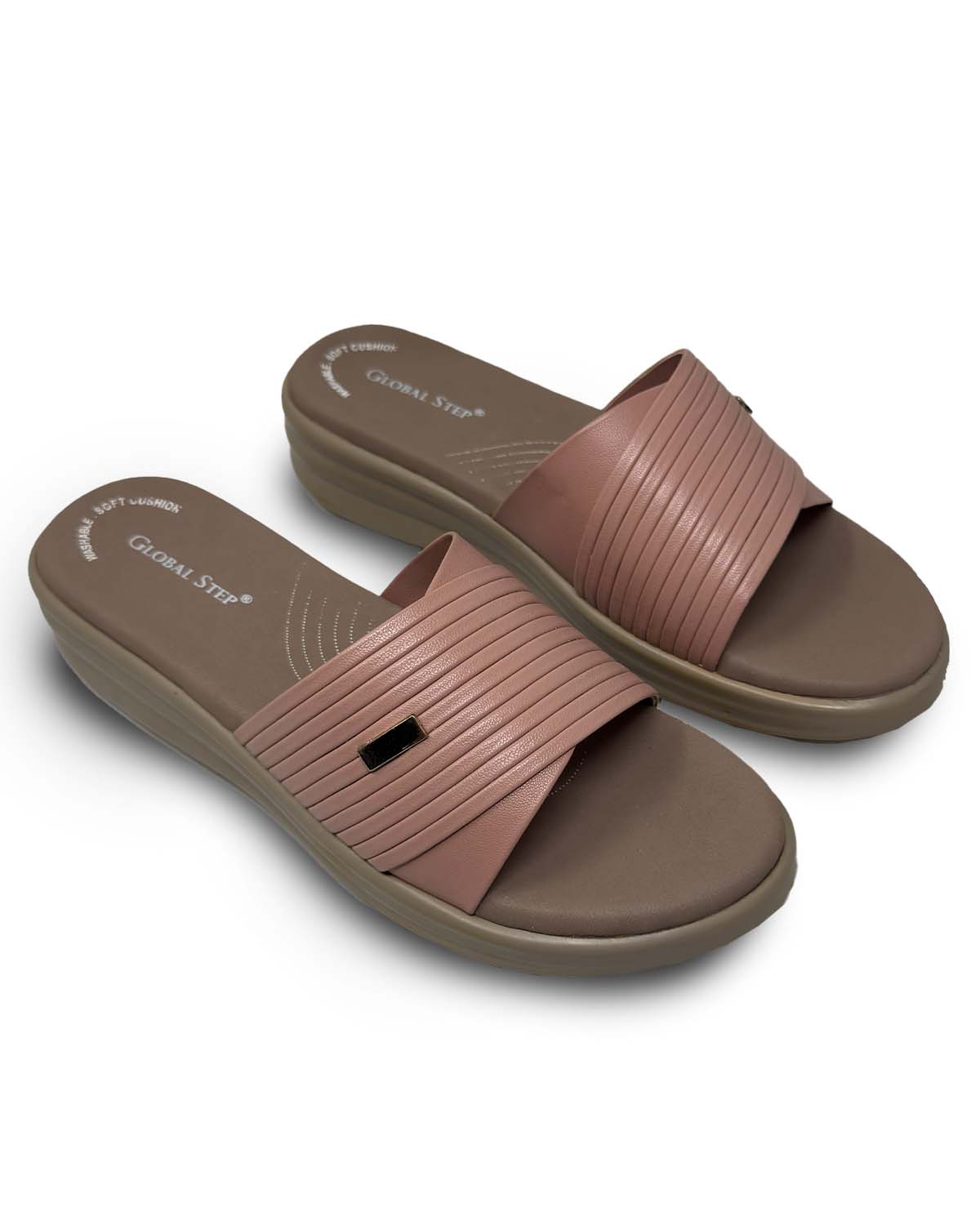 Pink Platform Slides