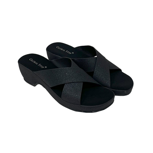 Criss-Cross Comfort Wedges ✨