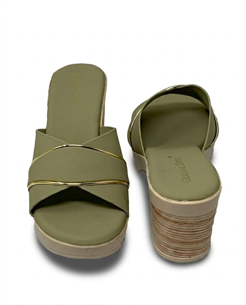 Luxe Stride Block Heels