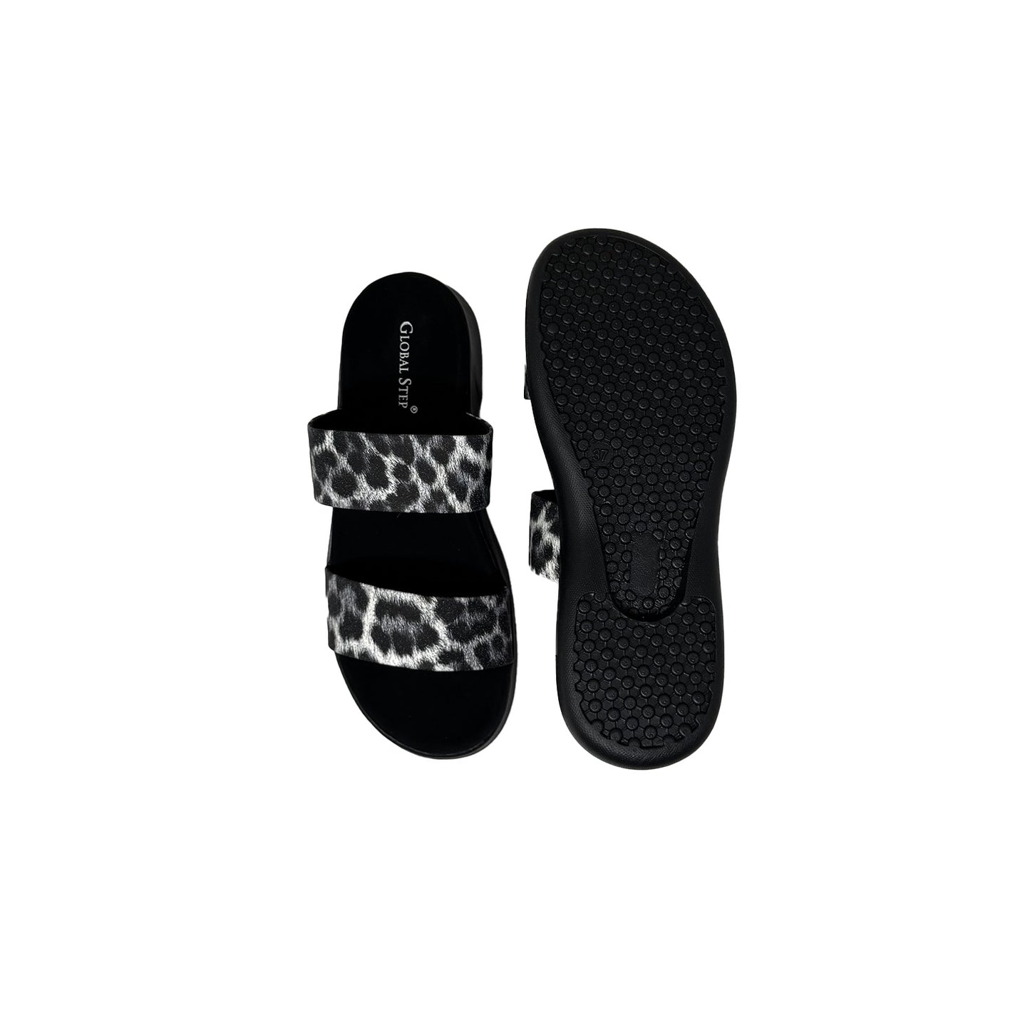 Leopard Platform Sandals