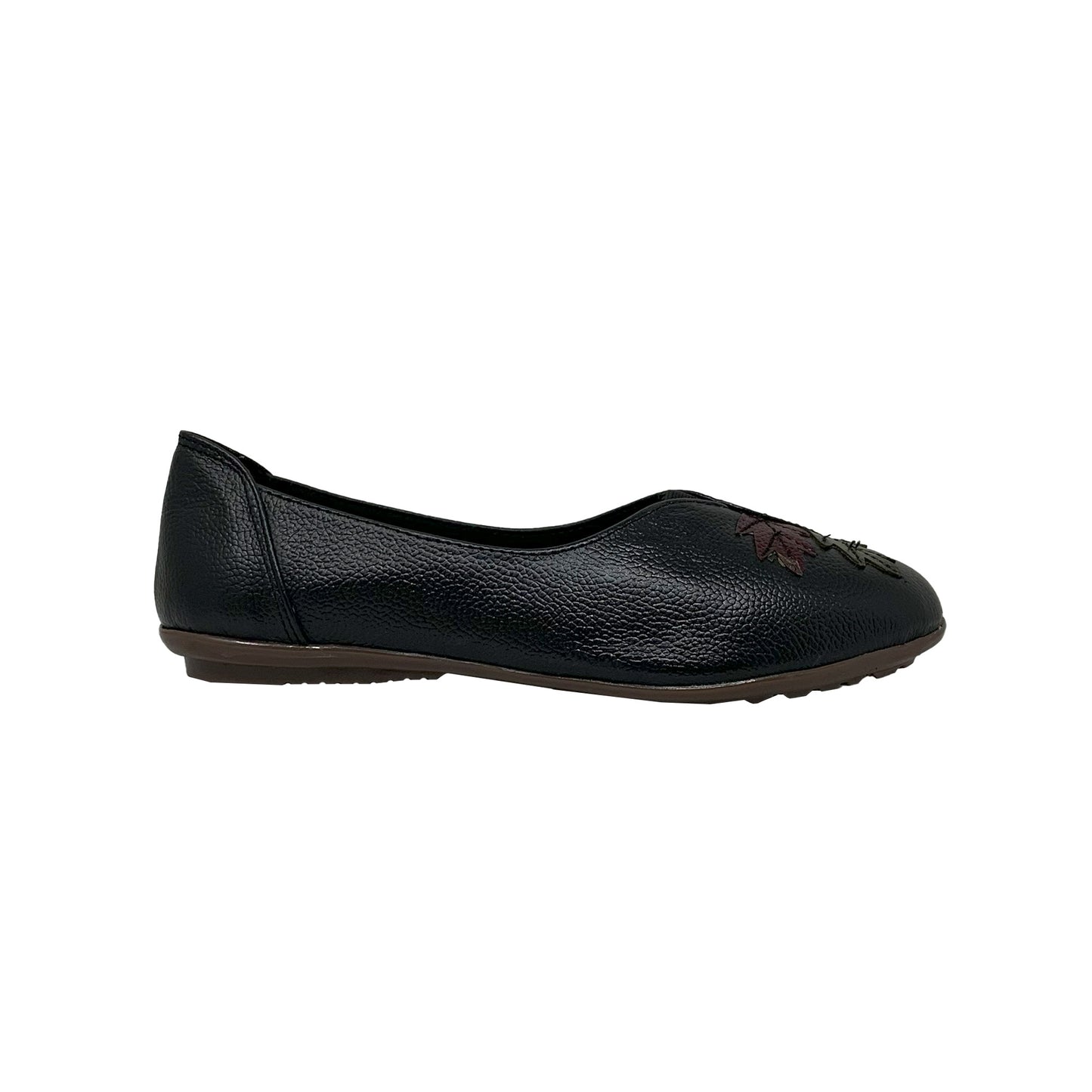 Autumn Leaf Comfort Ballerinas