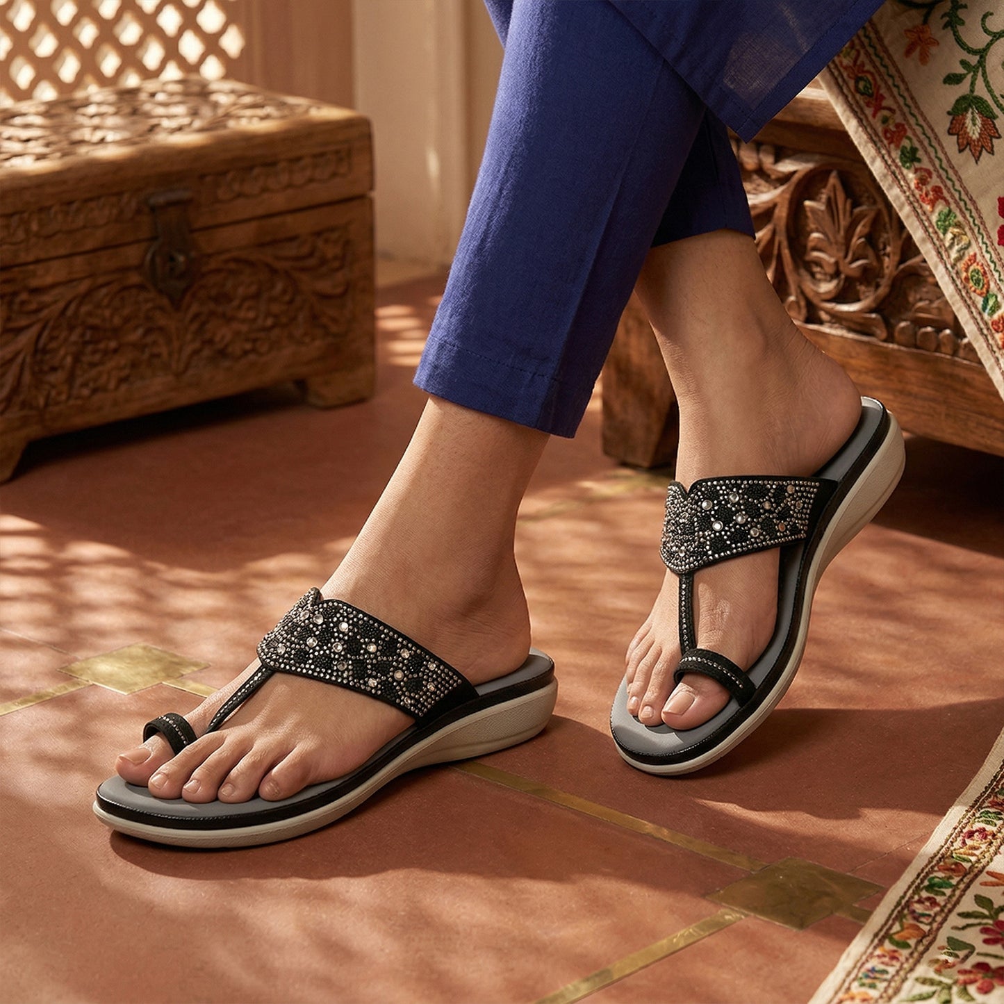 SparkleEase Comfort Flats