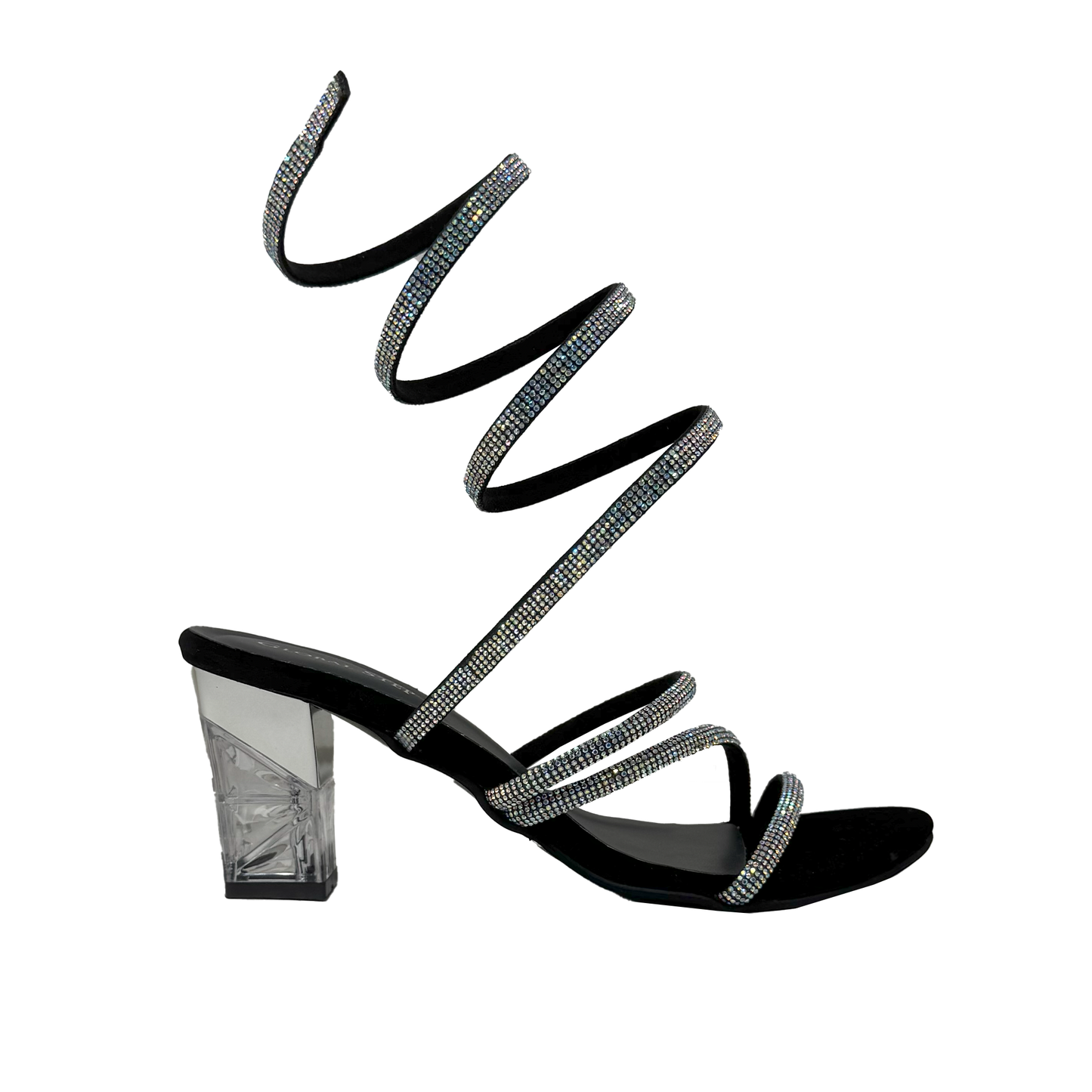 Crystal Wrap Heels