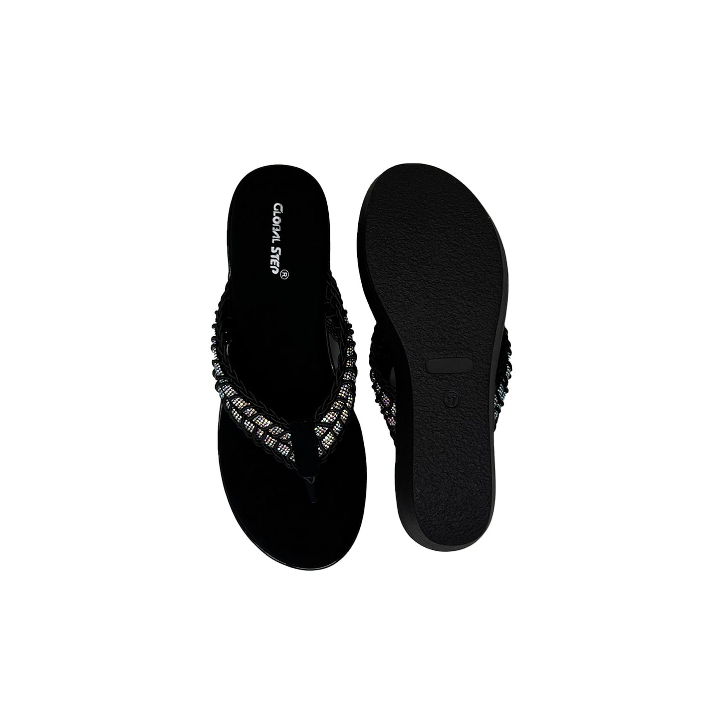 Braided Luxe Wedge Heels