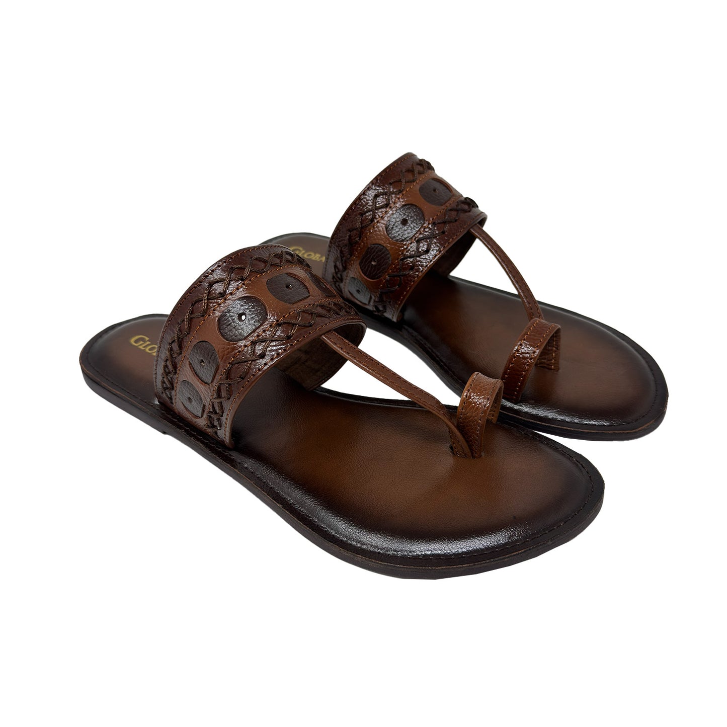 Posh Heritage Toe-Ring Flats