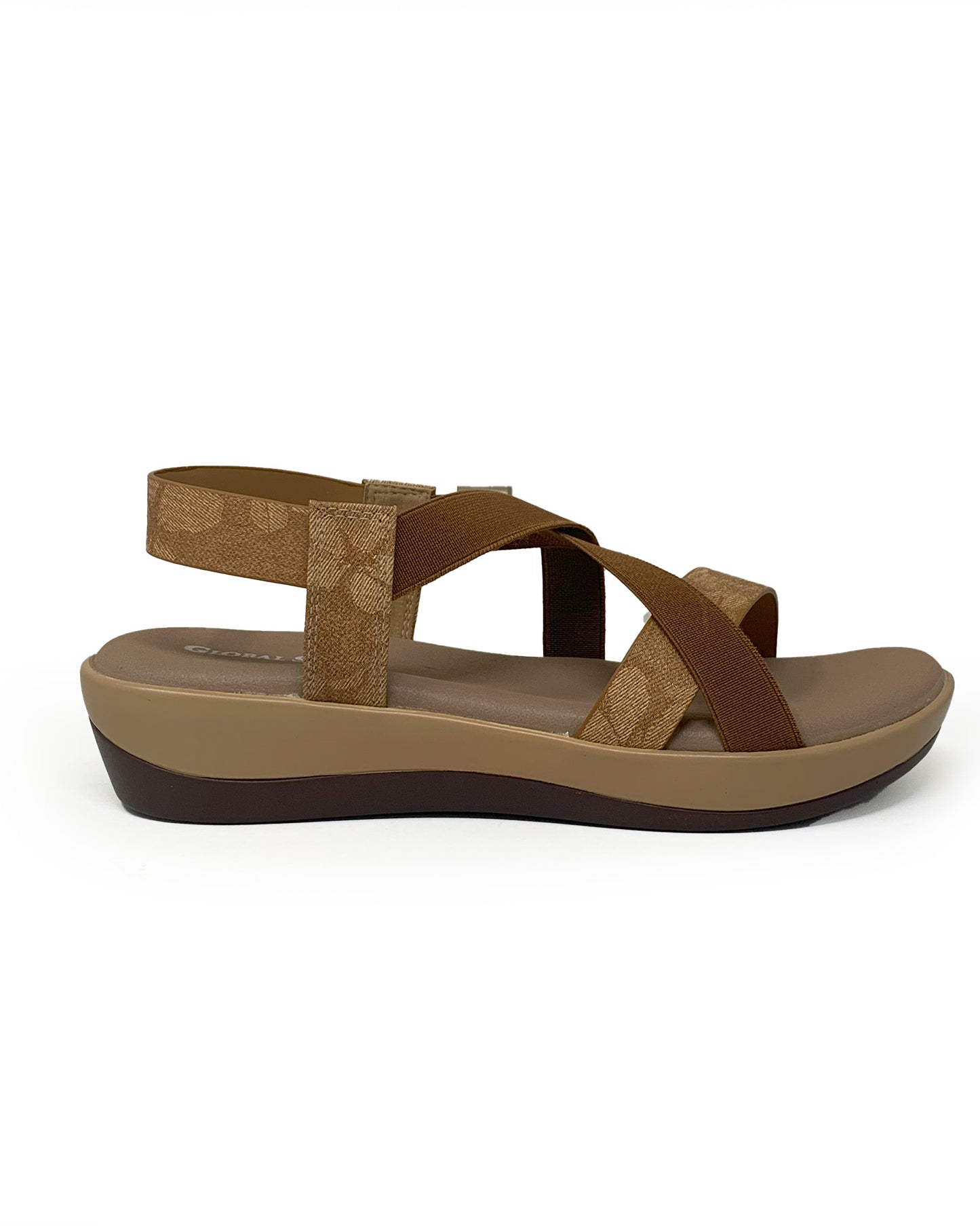 Modern criss-cross sandals
