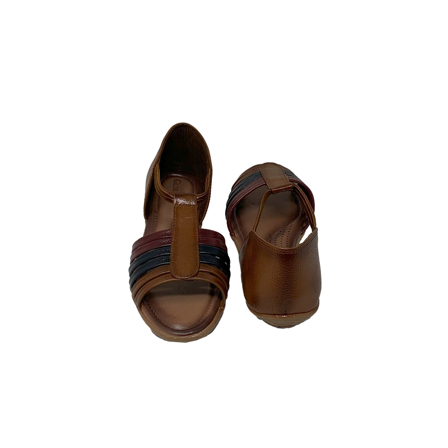 Reva Leather Flat Sandals