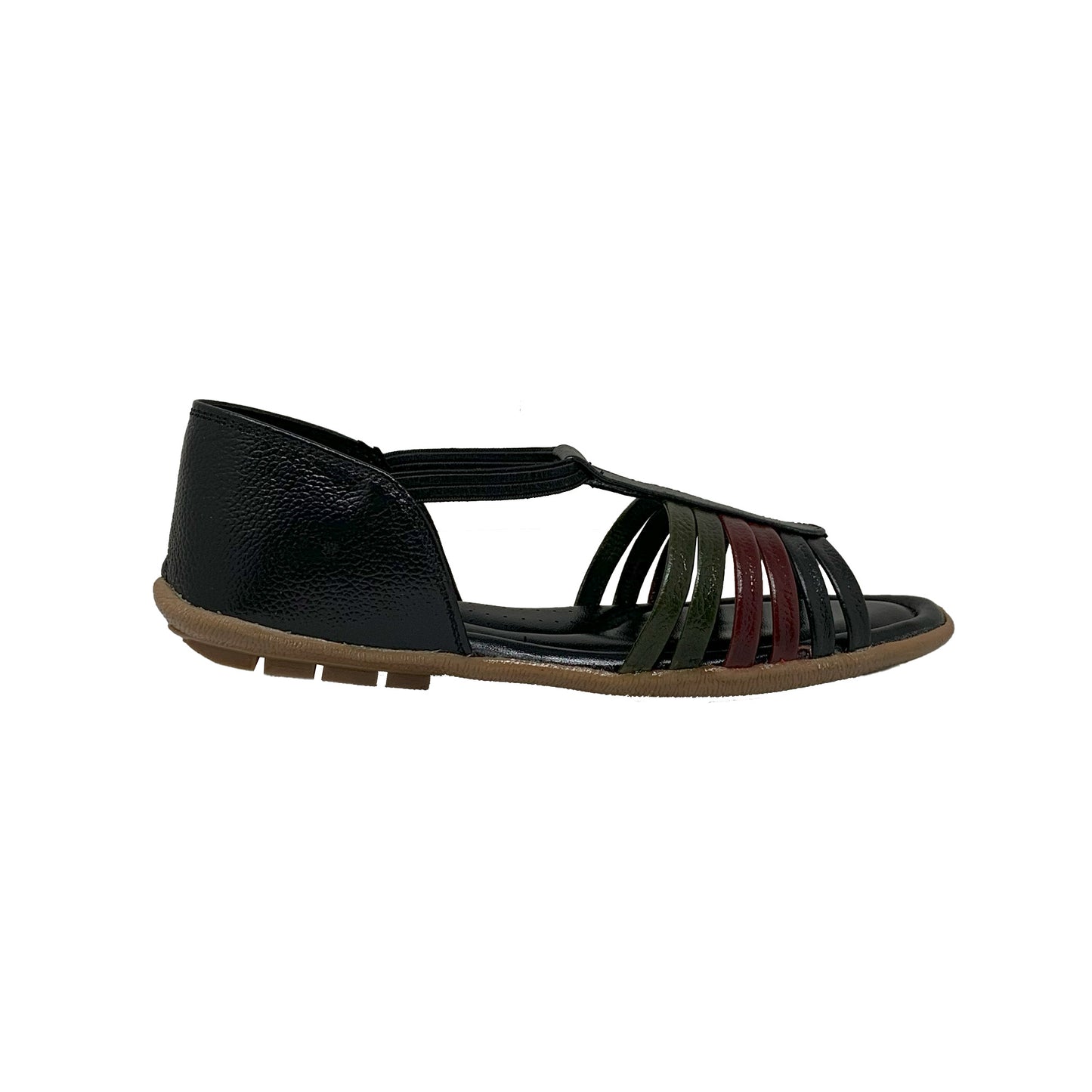 Reva Leather Flat Sandals