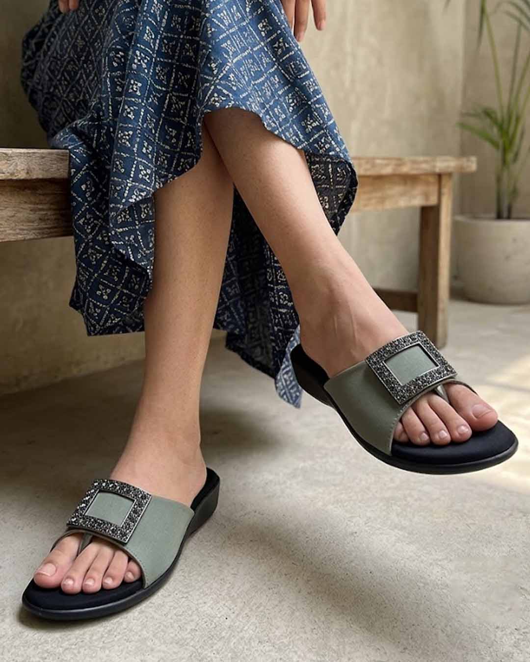 Bold Fabric Flats